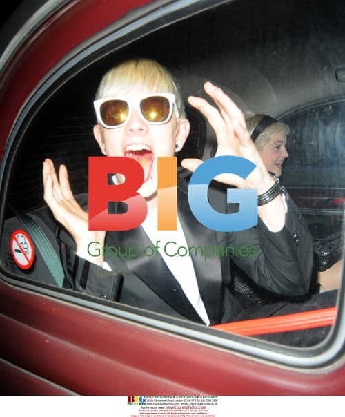 Kelly Osbourne and Luke Worrall out in London