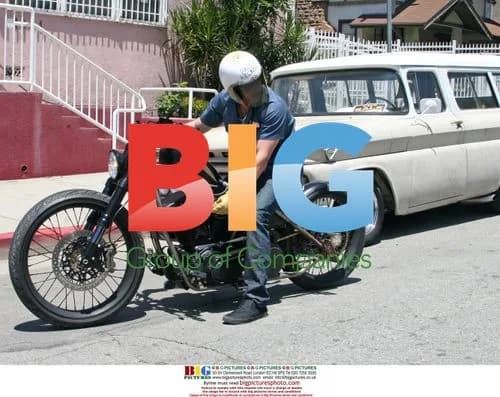 Brad Pitt's Motorcycle Breakdown