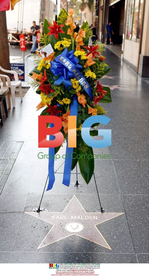 Tributes to Karl Malden at Hollywood Walk of Fame