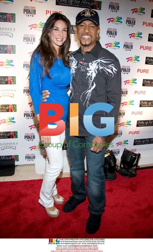 Tara Williams and Montel Williams at 2009 Ante Up For Africa