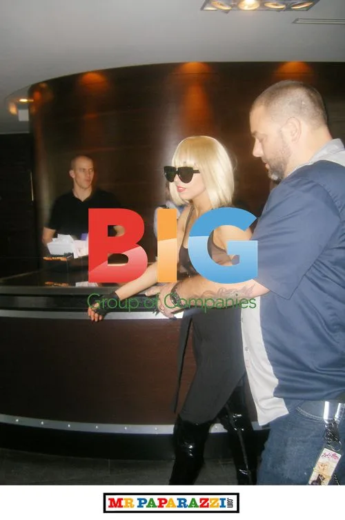 Lady Gaga signs autographs for fans in Cork