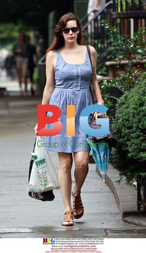 Liv Tyler Strolls in West Village