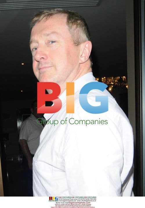 X-Factor Judge Louis Walsh Leaving Hotel