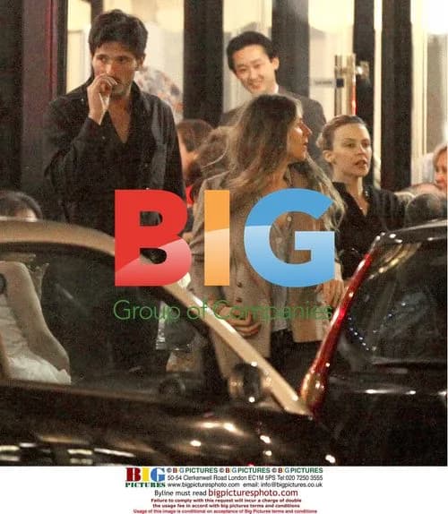 Kylie Minogue and Andres Segura Velencoso Dine in Paris