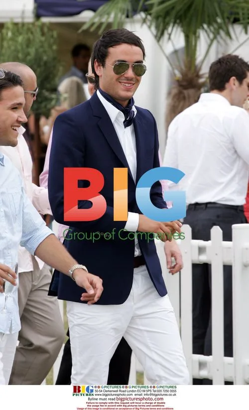 Jack Tweed at Duke of Essex polo match