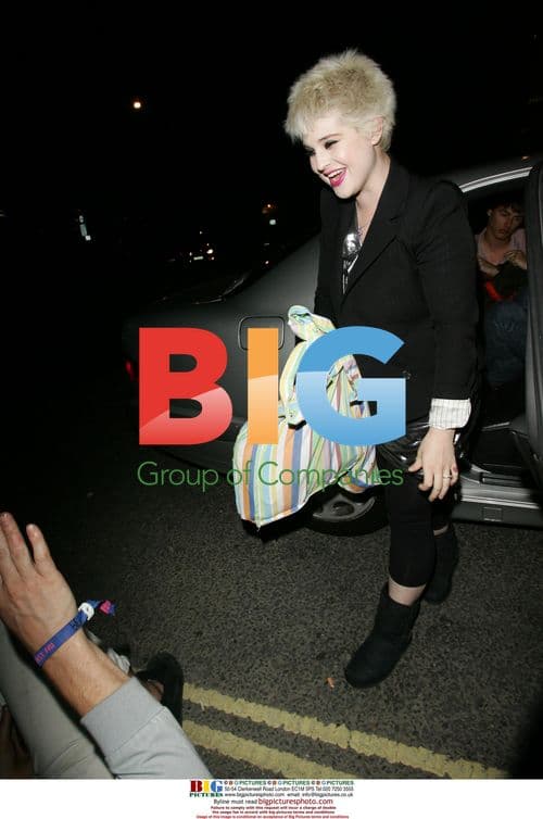 Kelly Osborne and Nick Grimshaw Leaving Bungalow 8