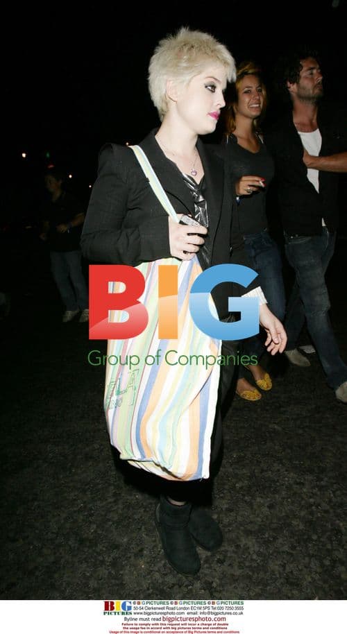 Kelly Osborne with Nick Grimshaw at Bungalow 8