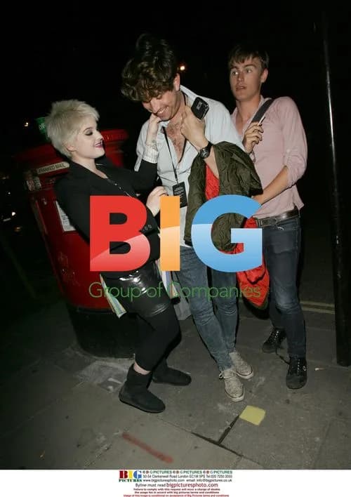 Nick Grimshow Leaves Blur Party with Companion