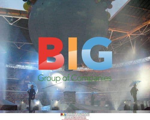 Take That perform on The Circus tour at Wembley Stadium