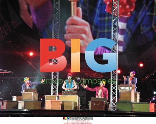 Take That perform on The Circus tour at Wembley