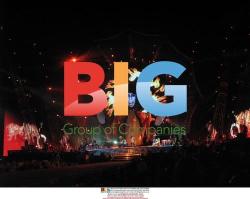 Take That perform at Wembley Stadium