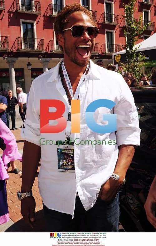 Gary Dourdan and girlfriend attend racquetball tournament