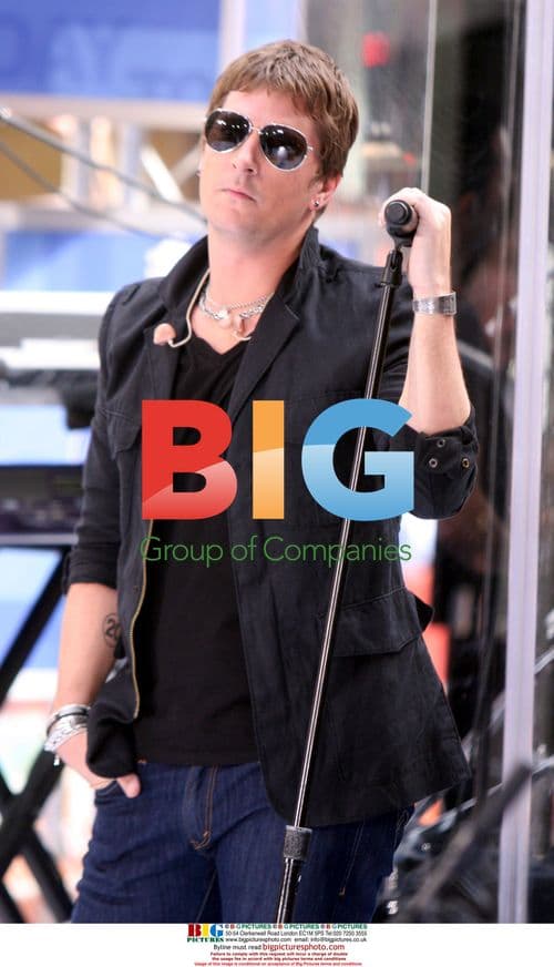 Rob Thomas Performs at Today Show Concert