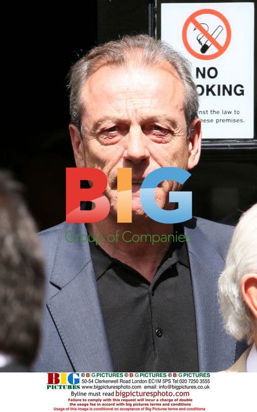 Leslie Grantham at Wendy Richard Blue Plaque Unveiling