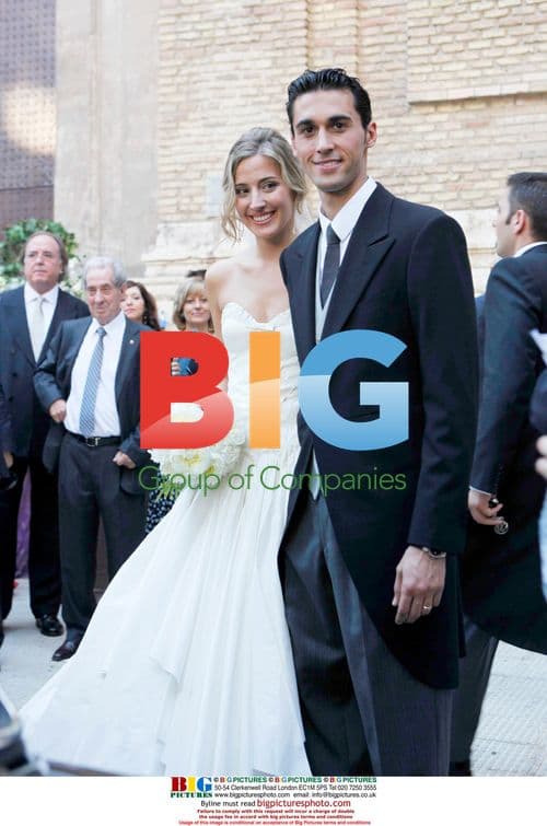 Alvaro Arbeloa"s wedding in Zaragoza, Spain