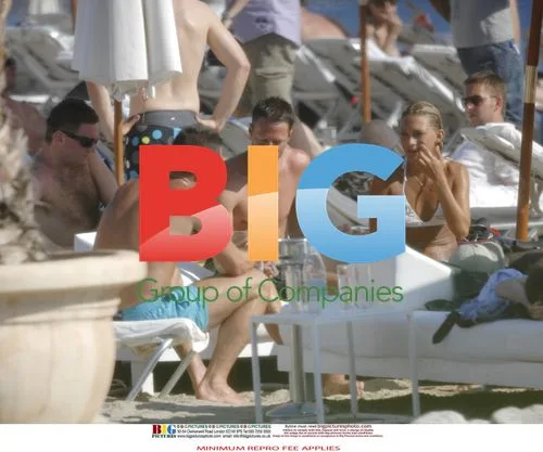 Frank Lampard on Holiday in Spain