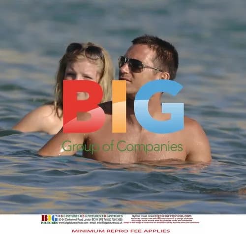 Frank Lampard on Vacation in Spain