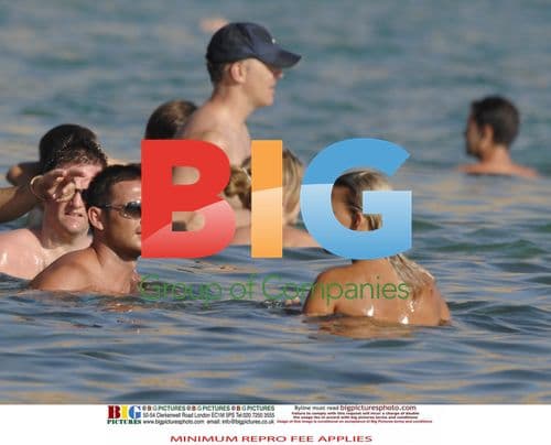 Frank Lampard on Spanish Holiday