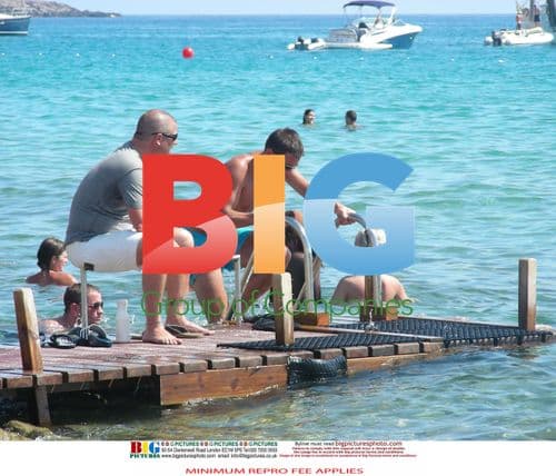 Frank Lampard on Holiday in Spain