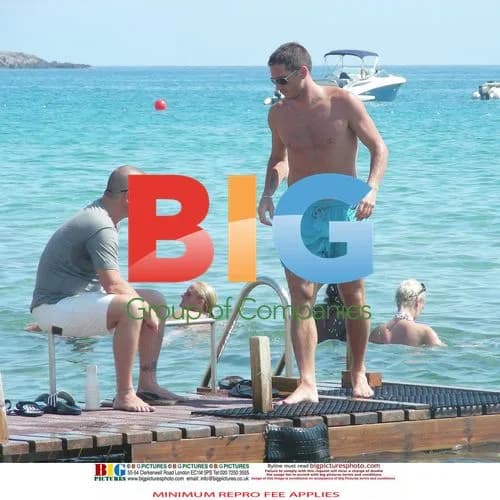 Frank Lampard on Spain Holiday
