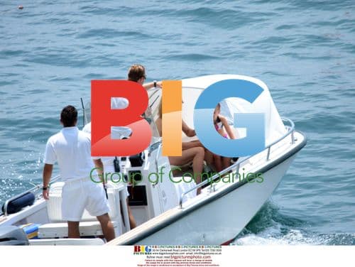 Steffi Graf on Italian Beach Holiday