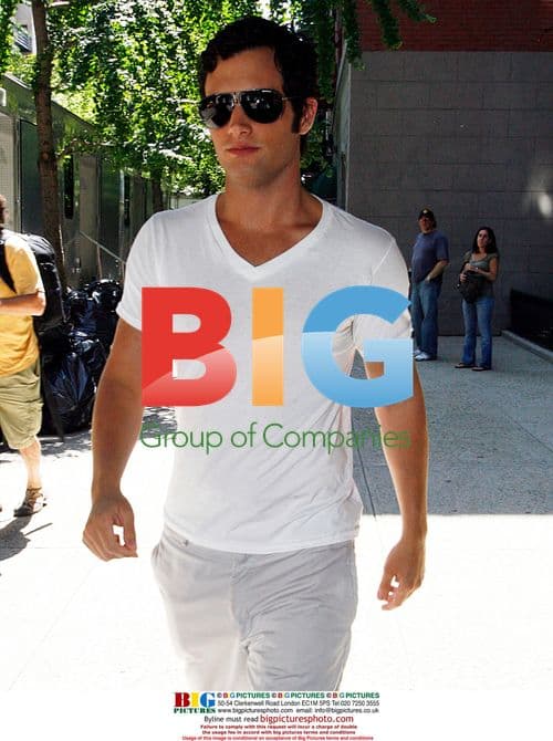 Penn Badgely on 'Gossip Girl' set in NYC