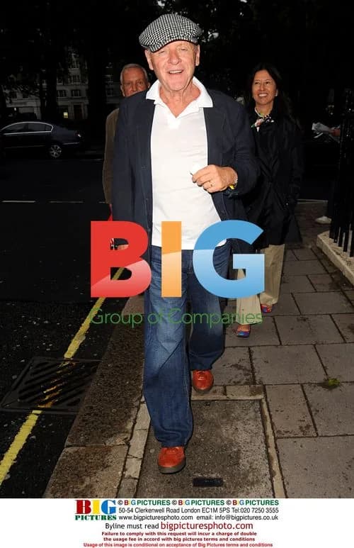 Sir Anthony Hopkins in Berkley Square, London