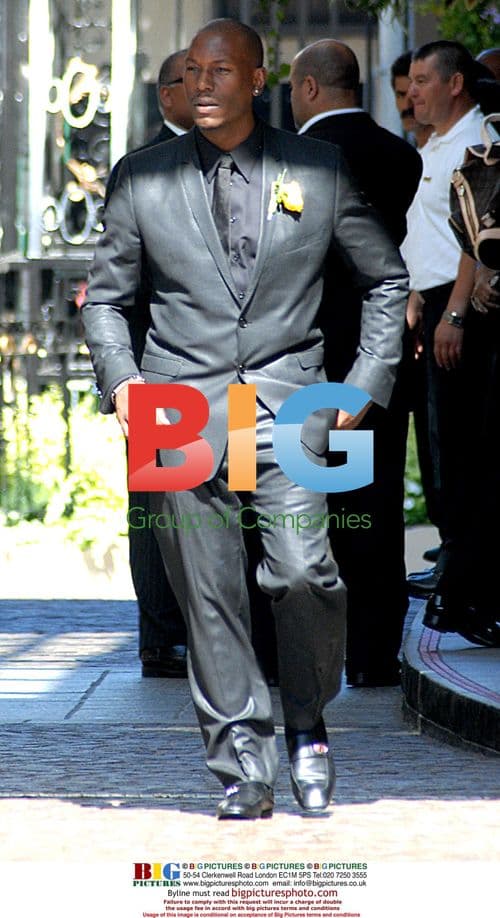 Tyrese Gibson at Michael Jackson Memorial