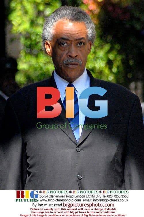 Rev. Al Sharpton at Michael Jackson Memorial