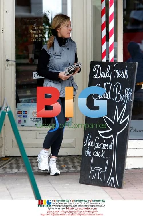 Fiona Phillips Spotted Exercising