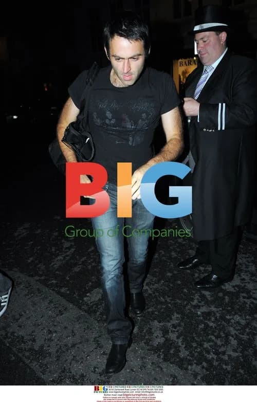 Ronnie O'Sullivan Arriving at Claridge's Hotel