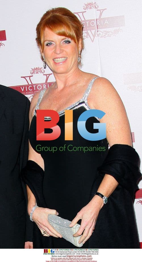 Sarah Ferguson and Frederic Mitterrand at "The Young Victoria" premiere