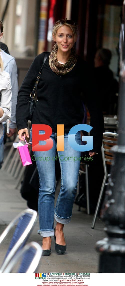 Actresses Ali Bastian and Sarah Baxendale spotted in London