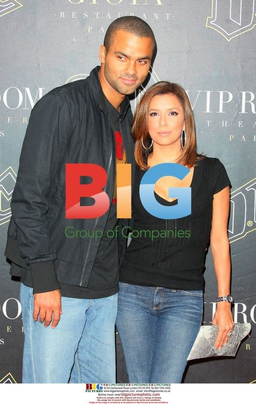Tony Parker, Eva Longoria at Pierre Parker's Birthday