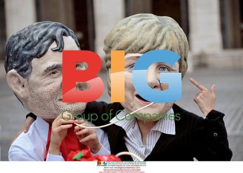 Oxfam Protest Against G8 for World Hunger in Rome