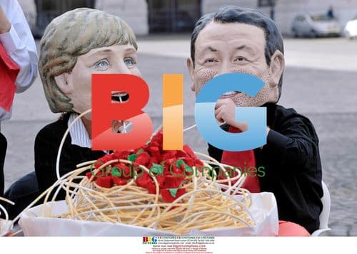 Oxfam protest against G8 over world hunger