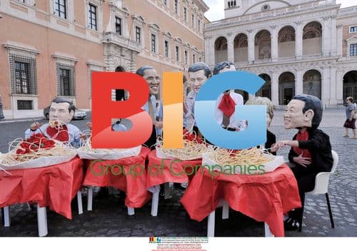 Oxfam protests G8 leaders over world hunger