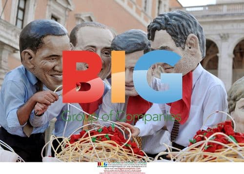 Oxfam protest against G8 for world hunger