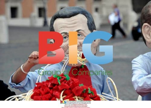 Oxfam Protest Against G8 in Rome