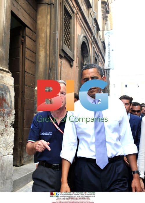 Obama and Berlusconi visit Aquila rubble