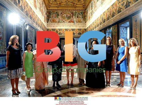 G8 First Ladies at the Quirinale