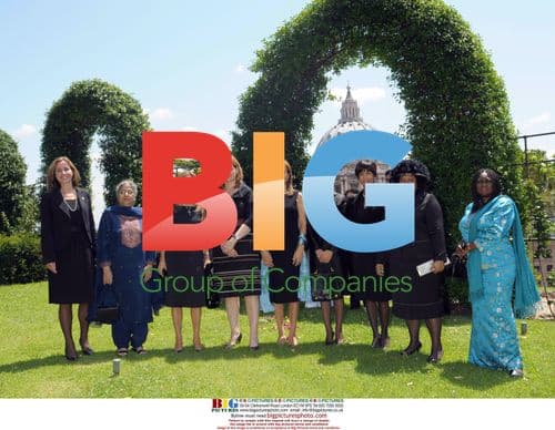 G8 Leaders' Wives Visit Vatican Gardens