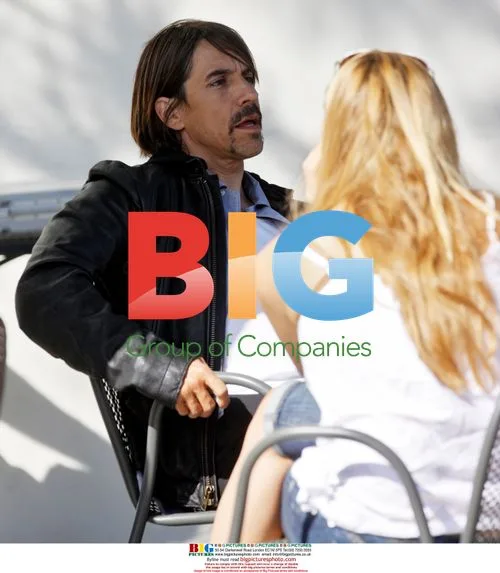 Anthony Kiedis at Peet's Coffee in Santa Monica