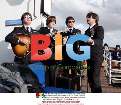Lord Mayor and Beatles Tribute Band on Mersey Ferry