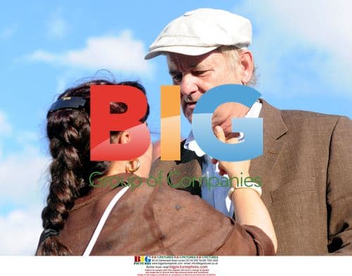 Clooney and Murray Visit Earthquake Site in L'Aquila, Italy