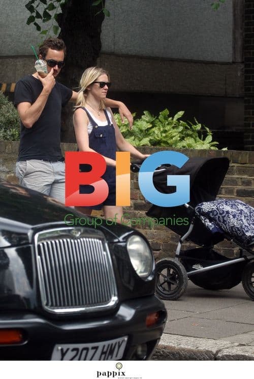Edith Bowman with boyfriend Tom Smith and baby Rudy