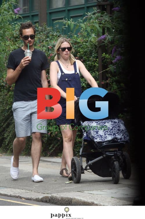 Edith Bowman and Tom Smith with baby Rudy
