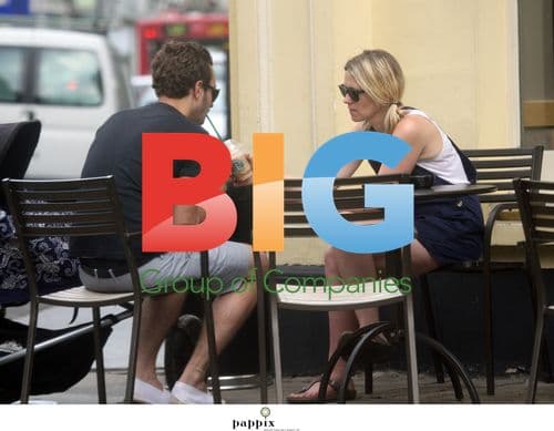 Edith Bowman with boyfriend Tom Smith and baby