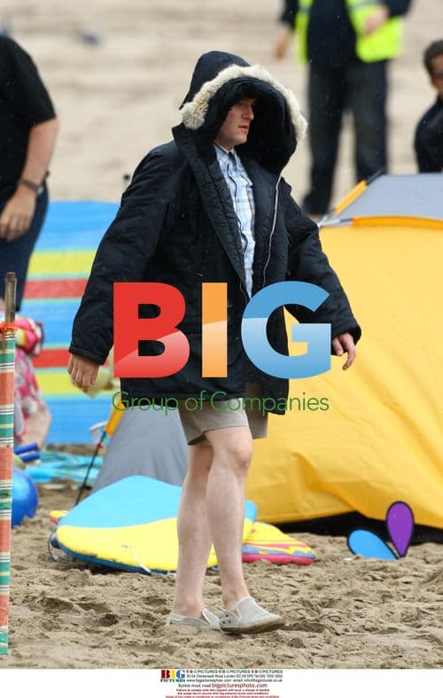 Matthew Horne and James Corden on Gavin And Stacey set