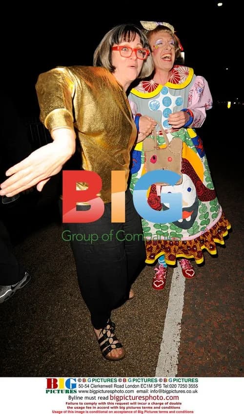 Grayson Perry leaves Serpentine Gallery party